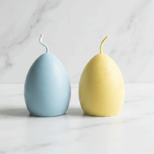 Smooth Easter Egg Candle | Large