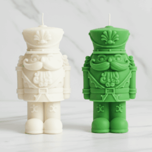 Nutcracker Christmas Candle
