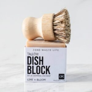 Dish Block Set - Lime & Bloom | ±410g